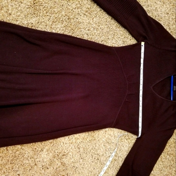 Jessica Howard Dresses Jessica Howard Eggplant Purple Knit Dress